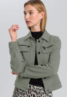Jacket in twill jersey quality
