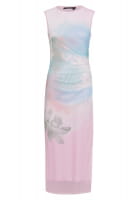 Kleid mit Pastell-Print