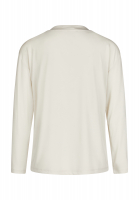 Long-sleeved shirt with V-neck
