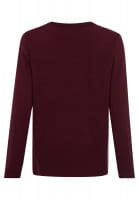 Sweater with Logo Embroidery