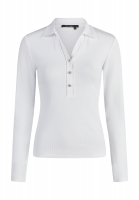Polo shirt with decorative trim