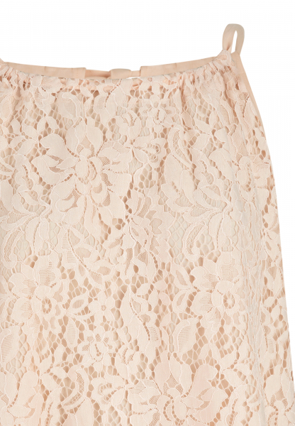 Top in lace look