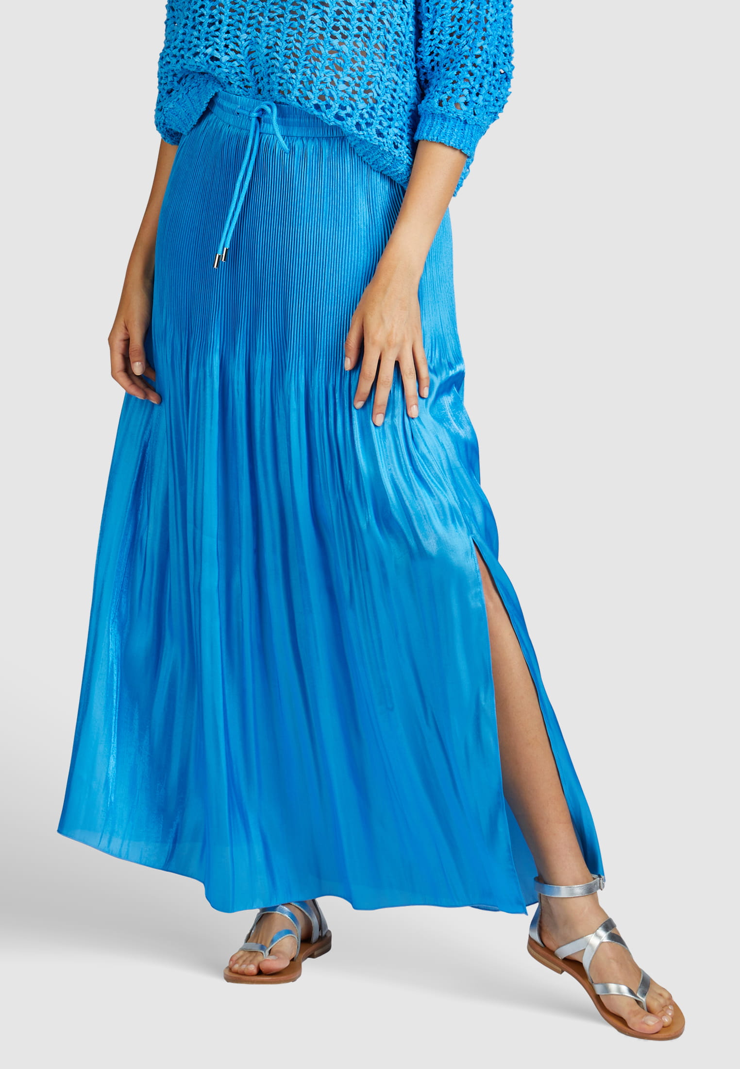 Long skirt in shimmering satin MARC AUREL