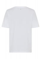 Shirt with bead appliqué