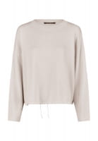 Cropped sweater made of high-quality cotton-cashmere