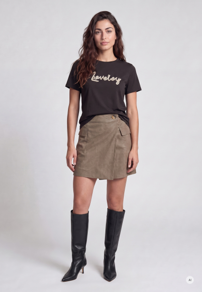 Shirt with Lovely lettering