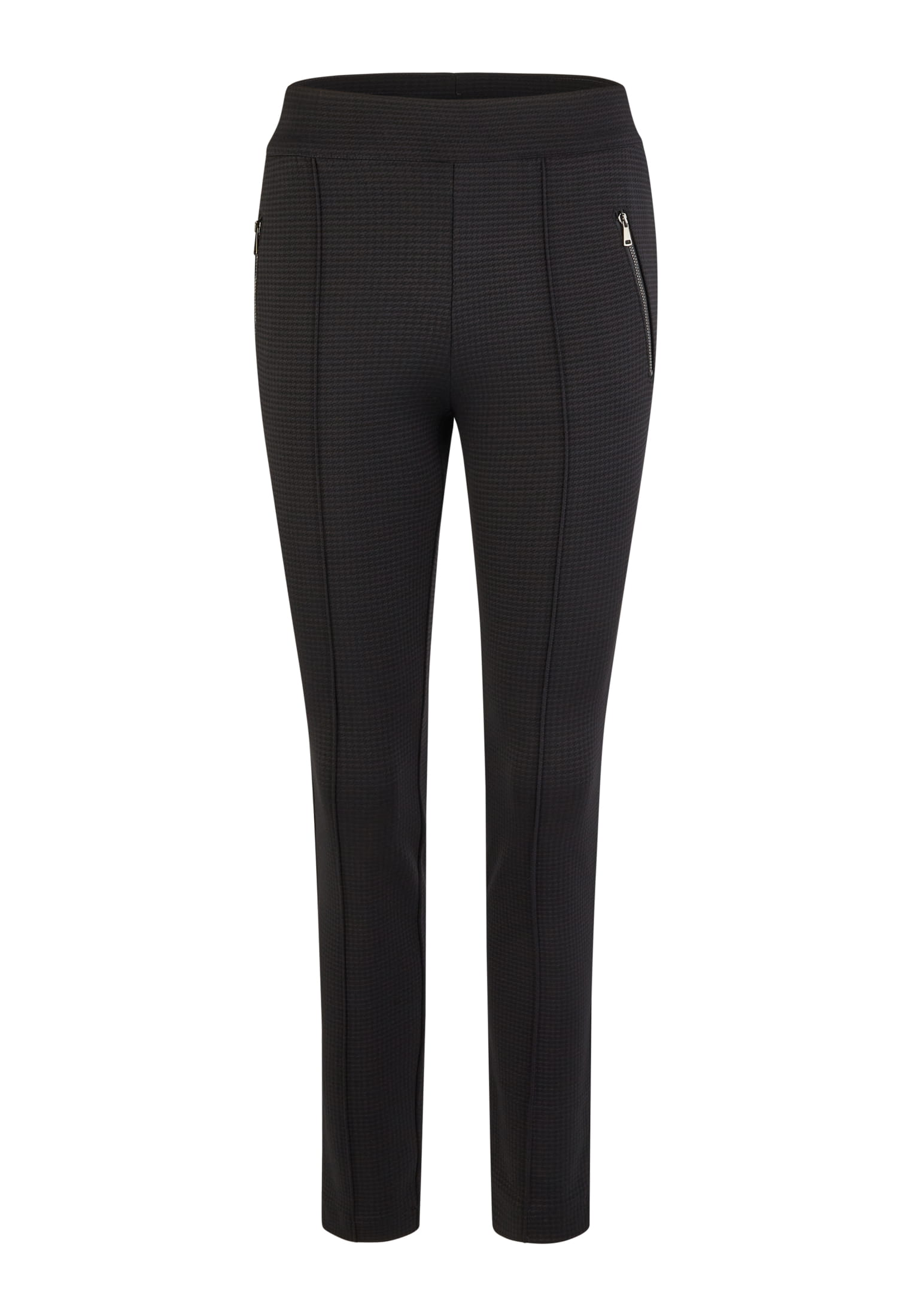 MARC AUREL Leggings mit tonigem Mini-Hahnentritt