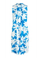 Dress with palm tree print