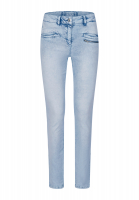 5-Pocket-Jeans mit Reißverschlussdetail