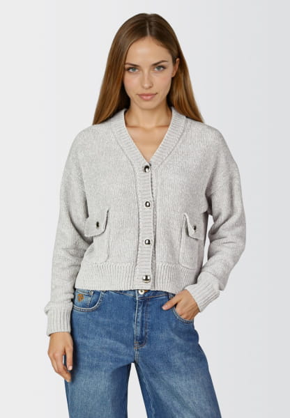 Chenille cardigan