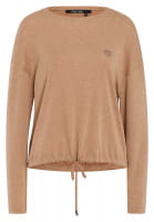 Shirt with drawstring