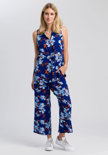 Culottes with floral print