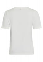 T-shirt with pearl appliqué