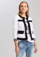 jacket with contrast details