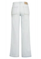 Wide Leg Jeans mit heller Waschung