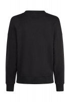 Sweater with crimp embroidery