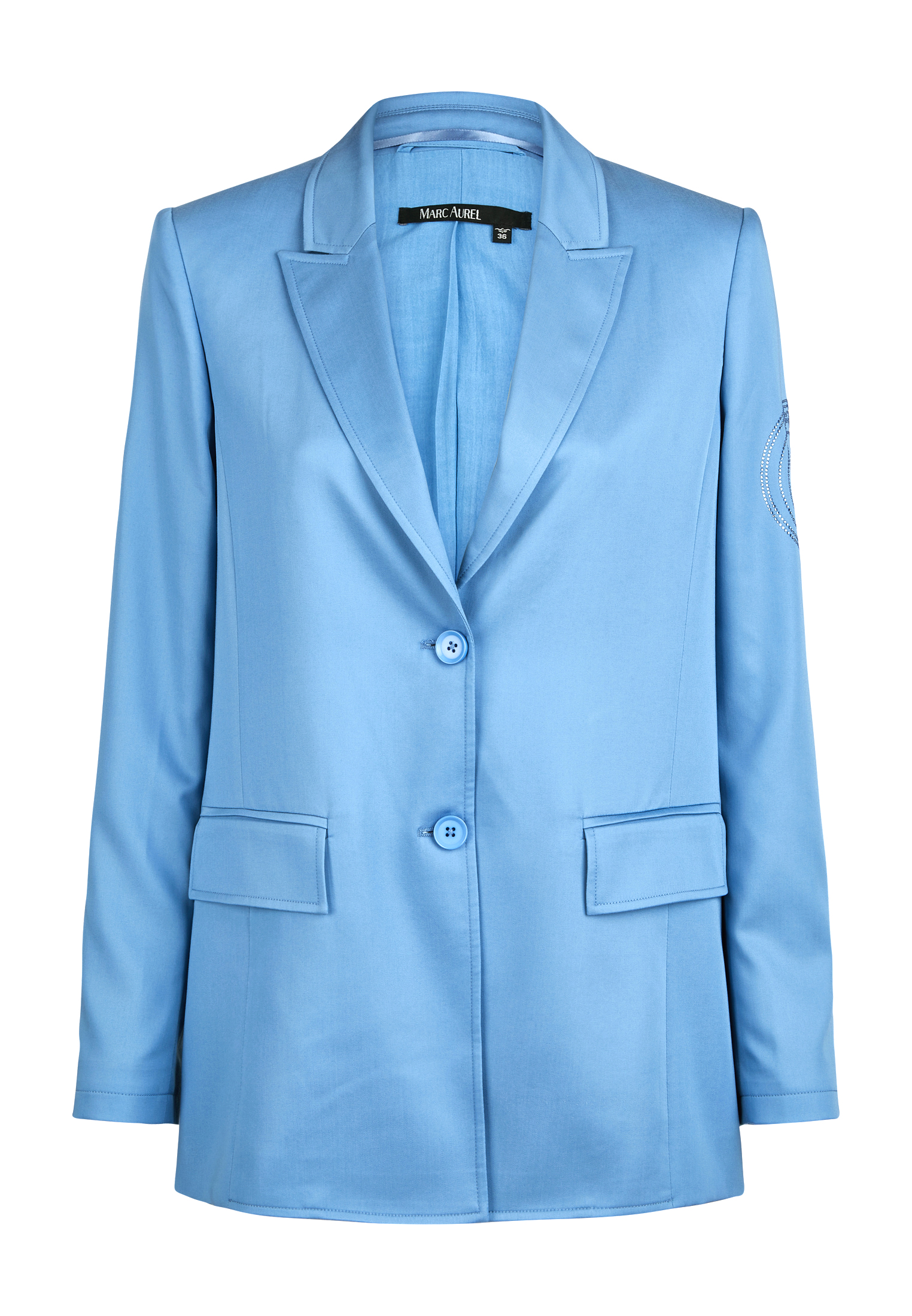 Lyocell satin blazer | Blazer & Jackets | Fashion