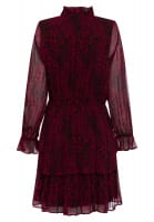 Bohokleid mit Reptilprint