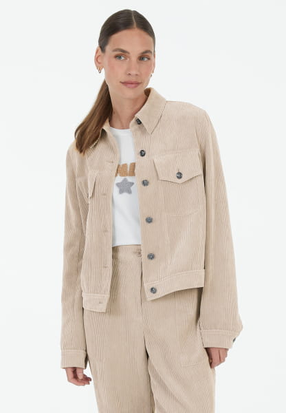 Jacke aus leichtem Cord