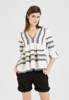 Bluse im Boho-Stil