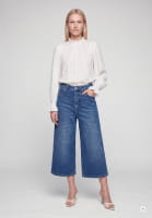 Jeans im Culotte-Stil