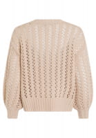 Pullover mit offener Struktur