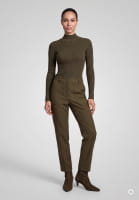 Turtle-Pullover aus Sparkling Rippe