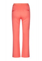 Jersey trousers with a slightly flared hem