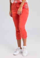 Capri pants with rhinestones