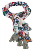 Tuch mit Floral-Druck