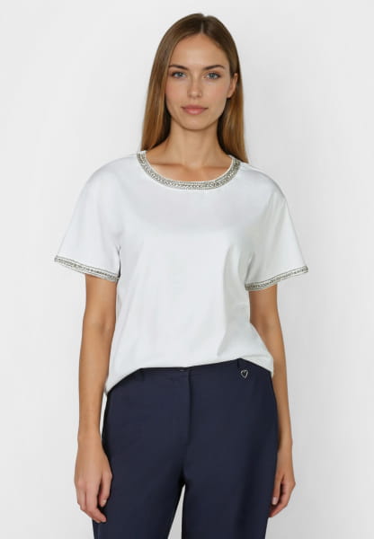 Shirt mit Strassdetails
