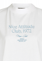 T-shirt with Nice Attitude embroidery