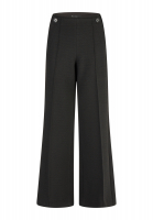 Wide-leg pants with a sailor-style look