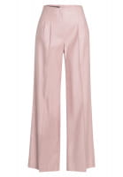 Pleat-front trousers in an elegant linen look