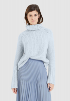 Rollkragenpullover mit Raglanärmeln