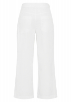 Cotton pants with belt