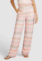 Pants made from imaginative zig-zag lace