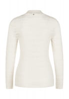 Jersey lace turtleneck