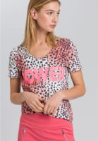 T-Shirt im Leopardenlook