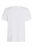 T-Shirt mit Stickerei und Strass-Logo