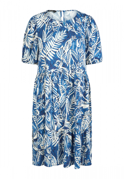 Kleid mit Tropical-Print