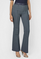 Patterned jacquard pants