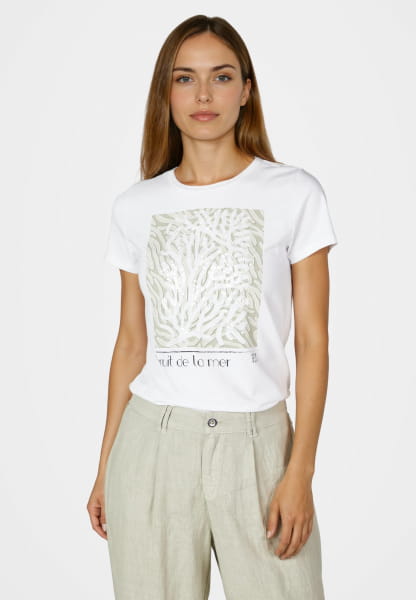 Shirt mit Folienprint