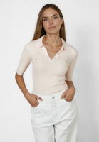 Shirt with decorative buttons