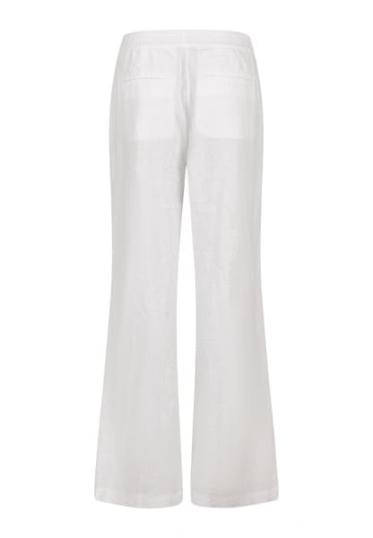 Trousers with flared leg
