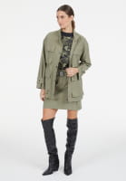Jacke aus elastischem Tencel