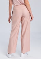 Pleat-front trousers in an elegant linen look