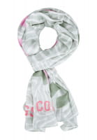Modal scarf with zebra print