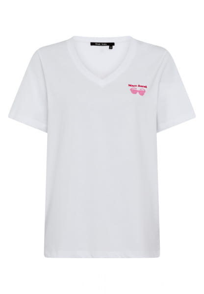 Shirt with back print