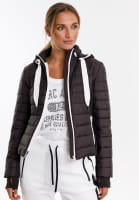 Stepper jacket with scuba hood